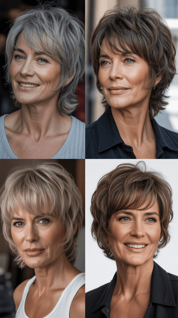 Choppy Layers with Micro Bangs