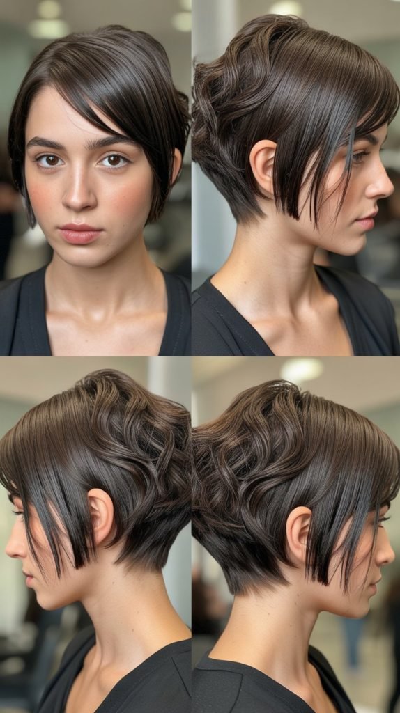  Layered Lob with Blunt Front