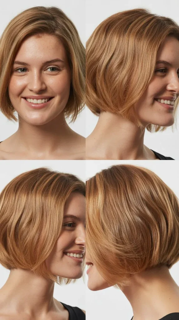 Chin-Length Bob with Internal Texture