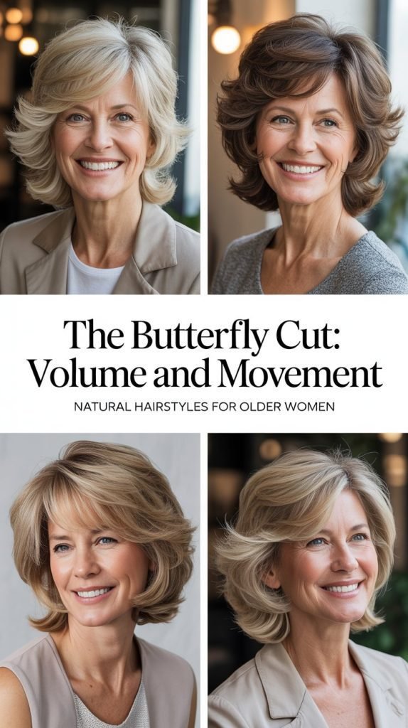 The Butterfly Cut: Volume and Movement