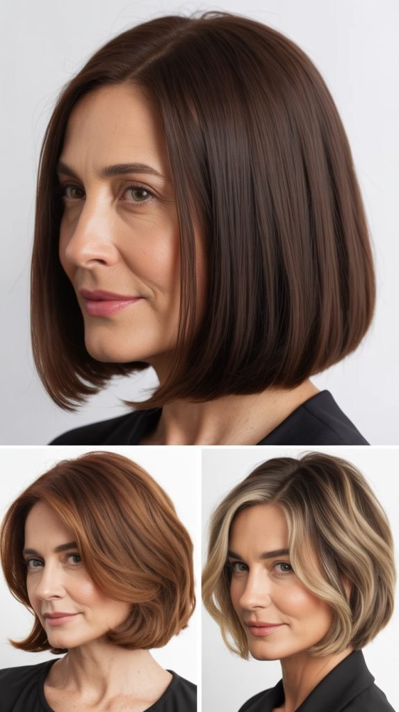 Blunt Lob (Long Bob)