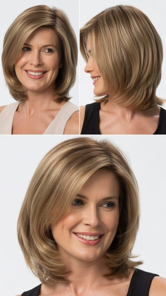 Graduated Layers for Fine Hair