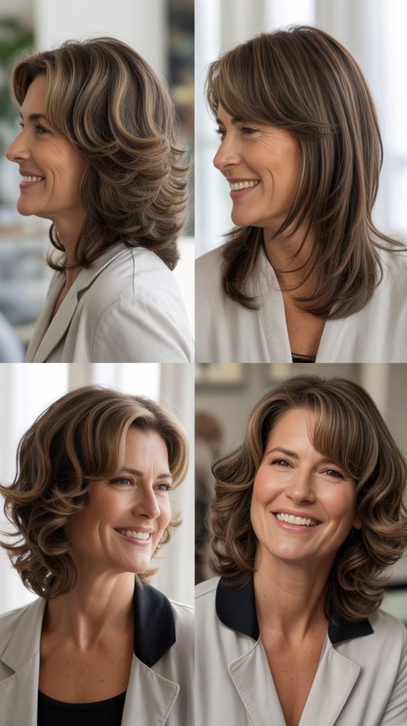 Shoulder-Grazing Cut with Internal Layers