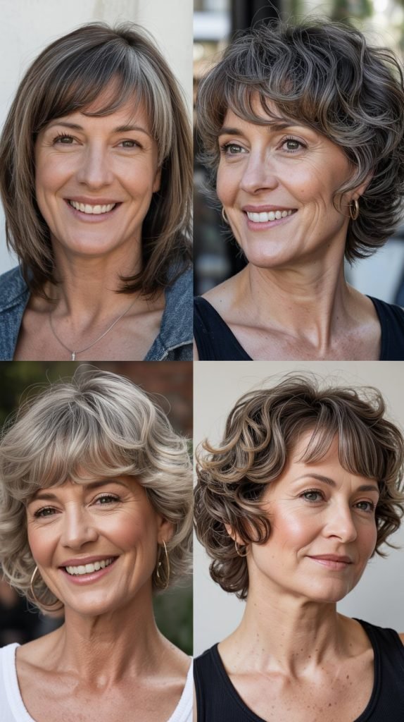  Textured Crop with Micro Fringe