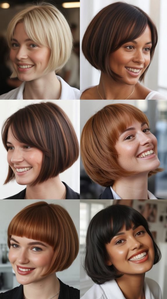 Medium Layers With Long Side Bangs