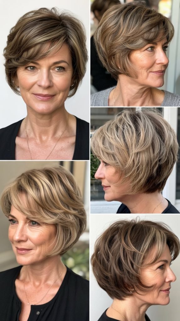  Textured Choppy Layers Bob