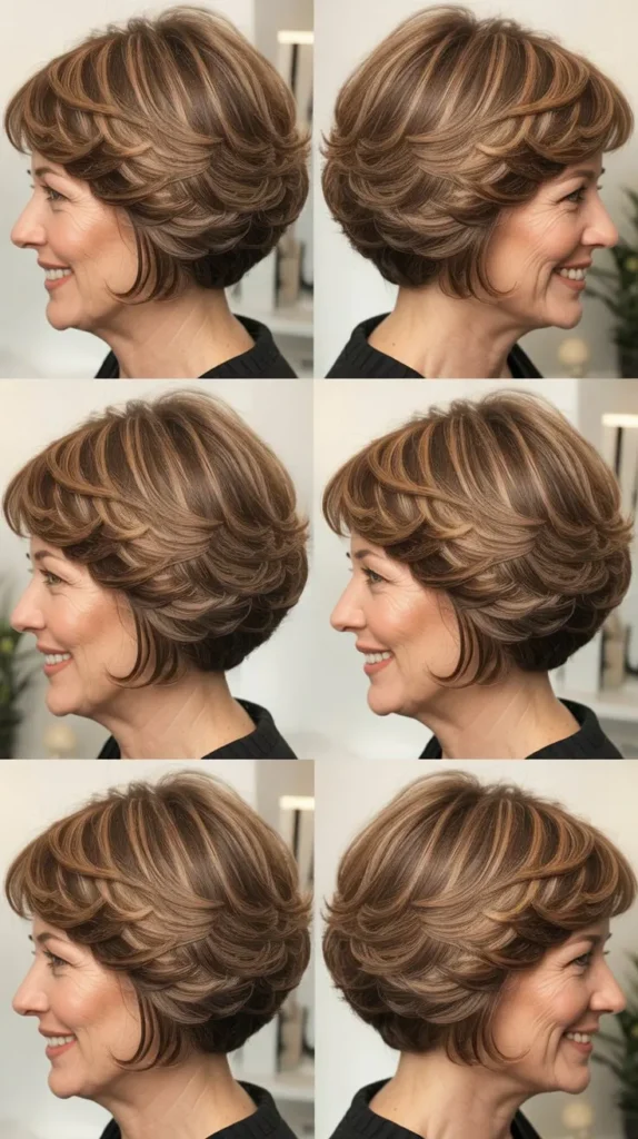Graduated Stacked Bob: Maximum Height