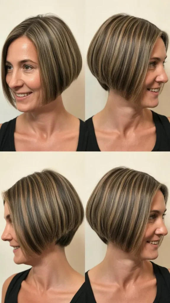 Beveled Bob: Angular Structure