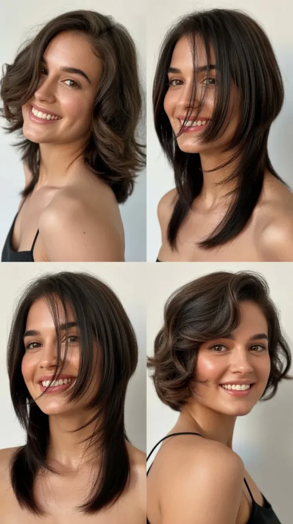 Asymmetrical Layered Cut