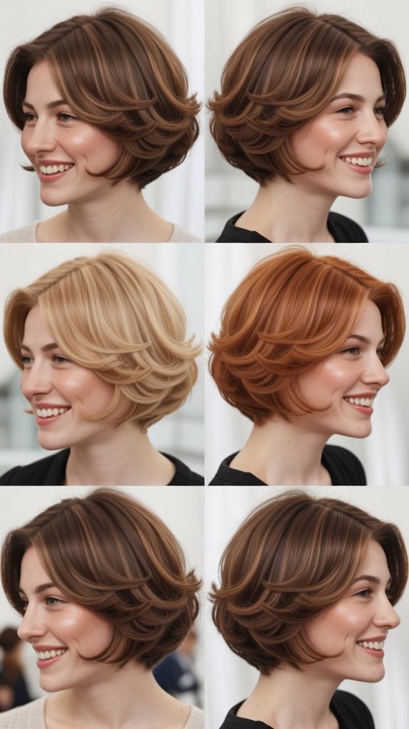  Feathered Pixie with Soft Temple Layers