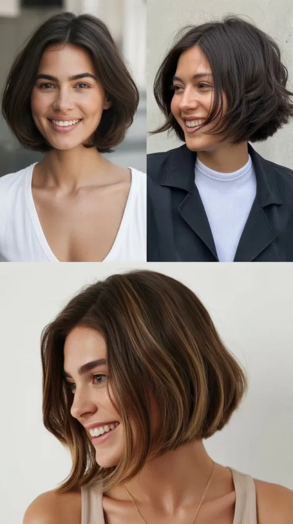 Graduated Bob for Thick Hair