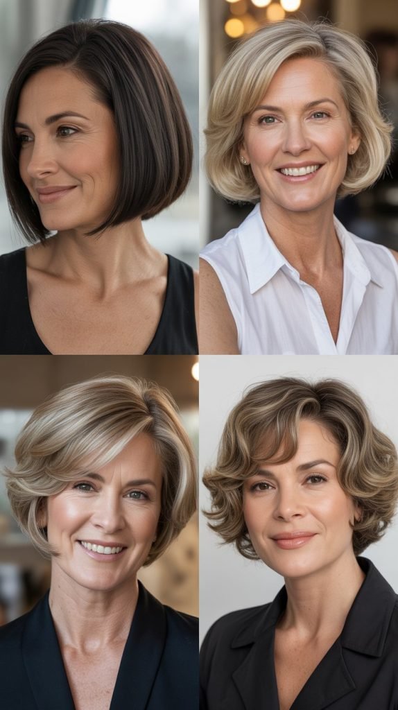 Precision-Cut Bob with Regular Maintenance