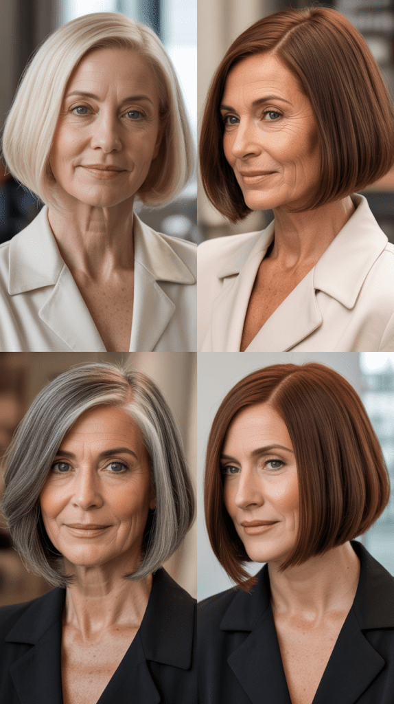 Classic Blunt Bob: Timeless Sophistication