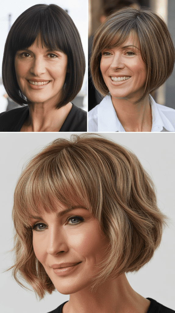 Bob with Fringe (Bangs)