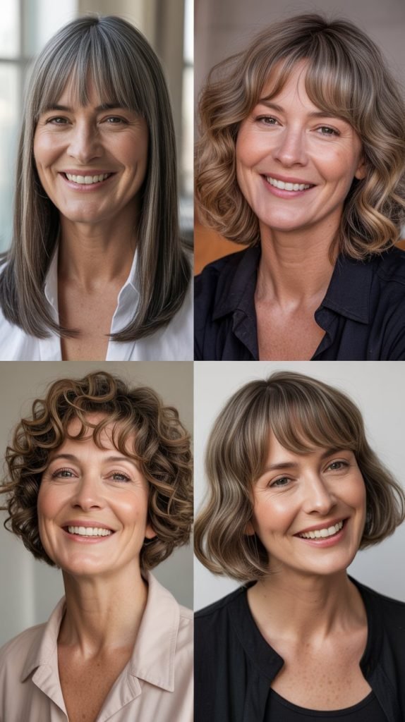 Curtain Bangs Confidence and Styling Tips