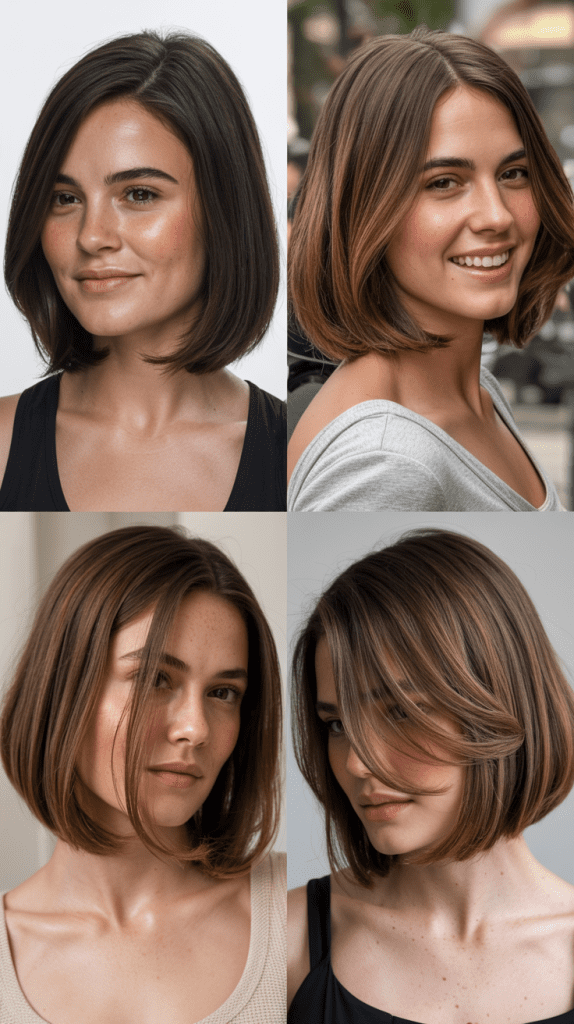 Long Bob for Square Faces