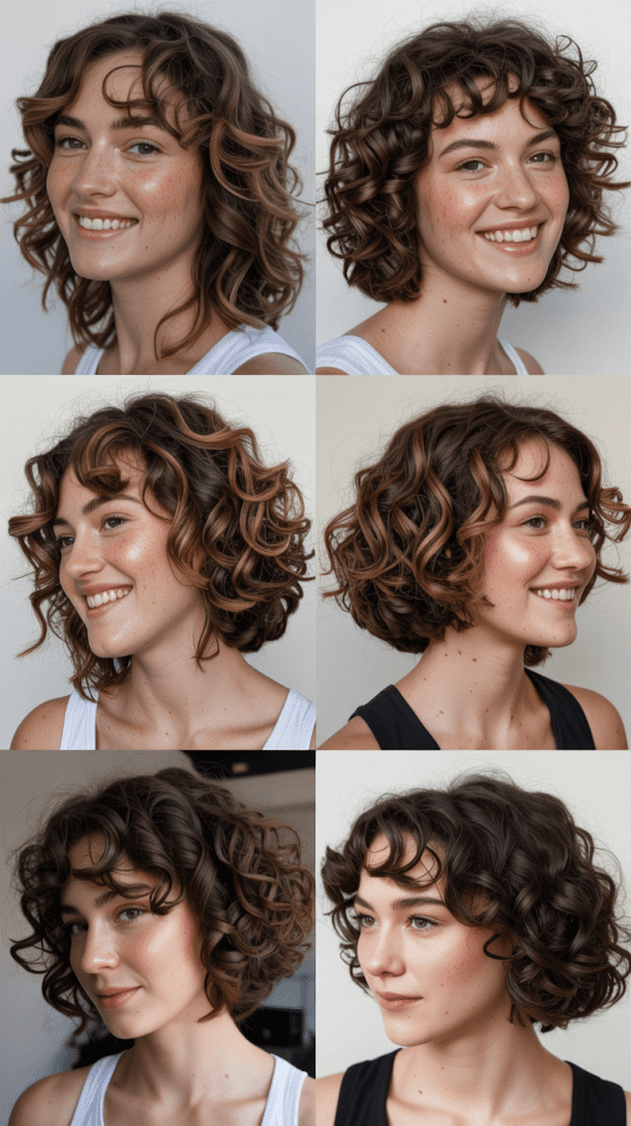 Long Bob for Curly Hair