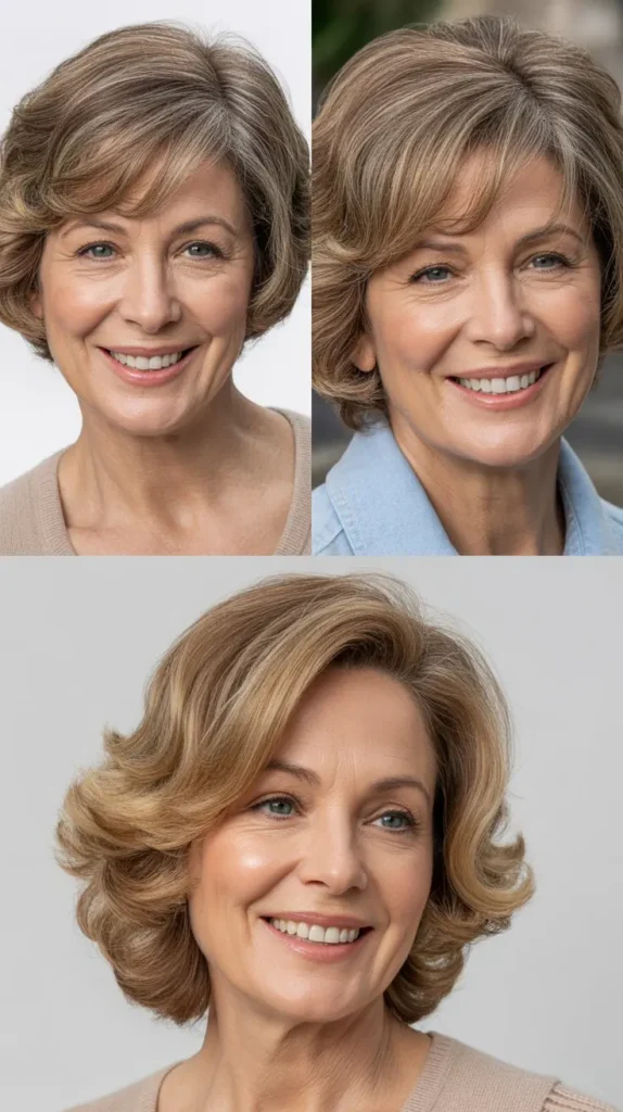 Side Part with Volume