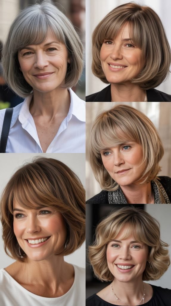 Bob with Fringe (Full Bangs)