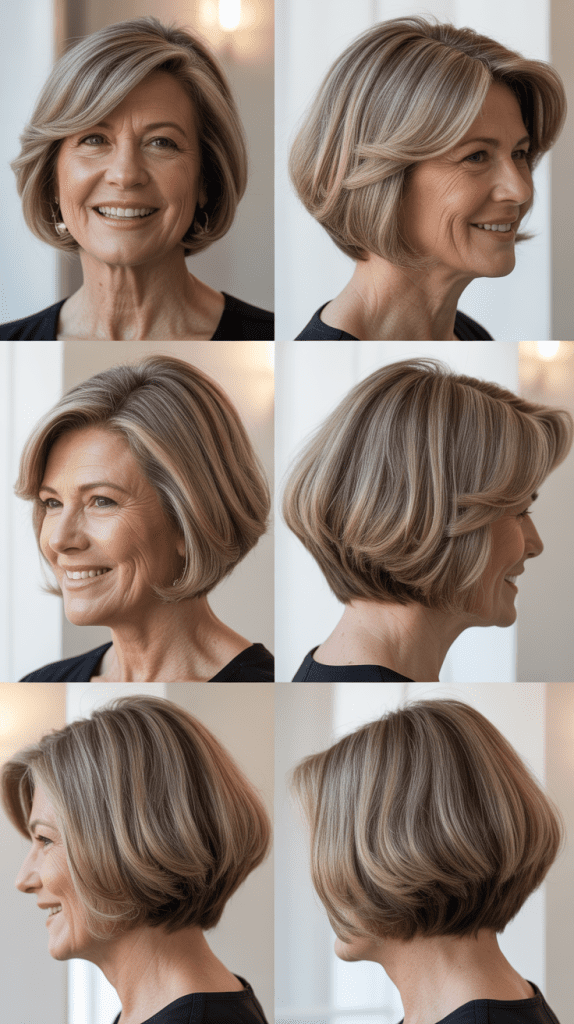 Angled Bob with Shorter Back