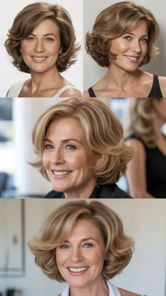 Voluminous Blow-Out Bob: Salon Finish