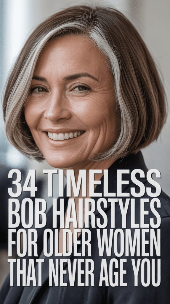 34 Timeless Bob Hairstyles for Older Women That Never Age You Timeless Bob Hairstyles for Older Women That Never Age You