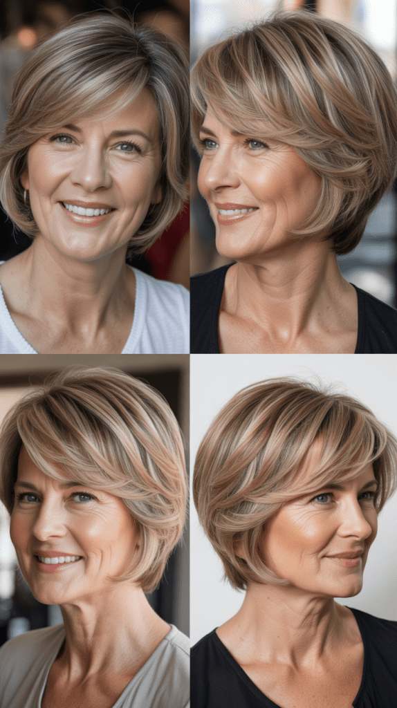 Razored Layered Bob