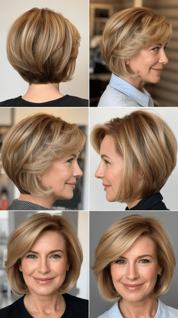 The Voluminous Curly Bob