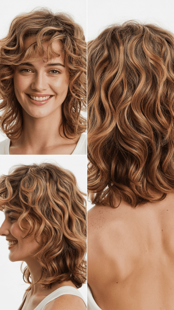 Shaggy Layers with Bangs