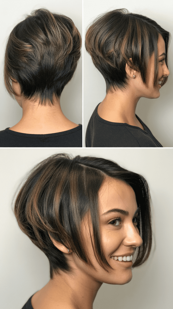 Inverted Long Bob