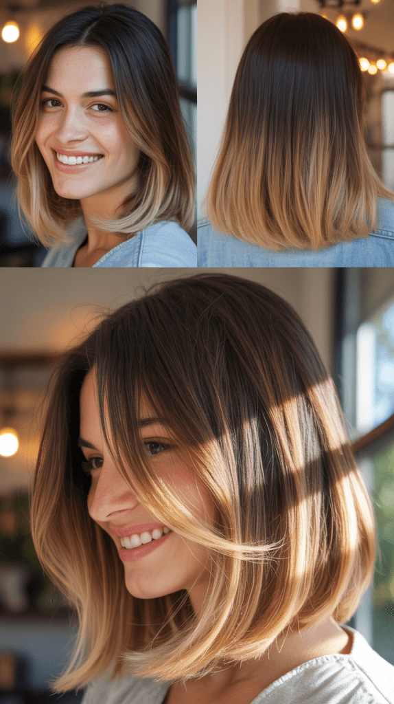 Long Bob with Ombre