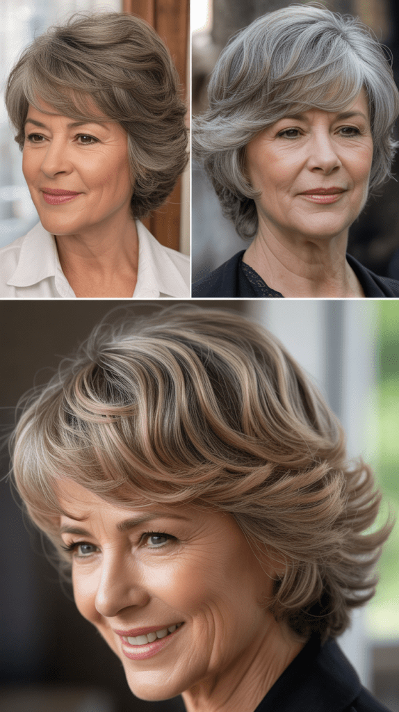 Feathered Side Bangs