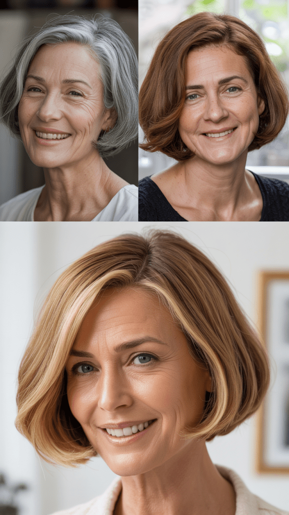 Rounded Bob with Soft Edges