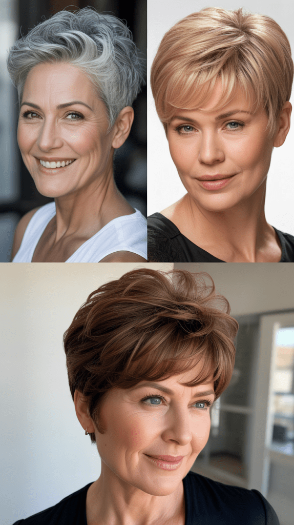 The Voluminous Crown Pixie