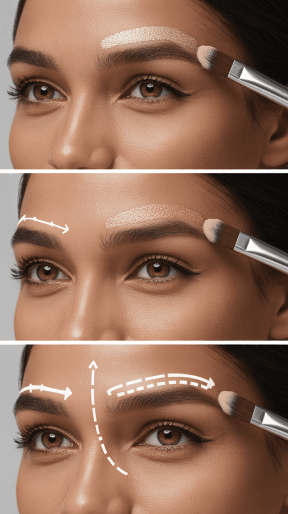 Highlight the Brow Bone Strategically