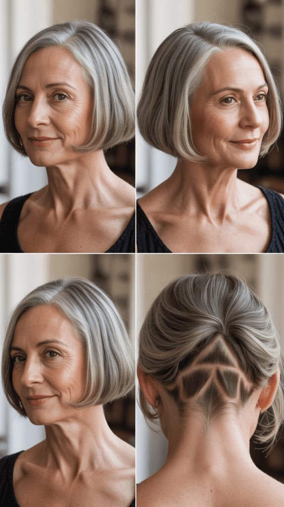 Feathered Bob: Soft and Wispy