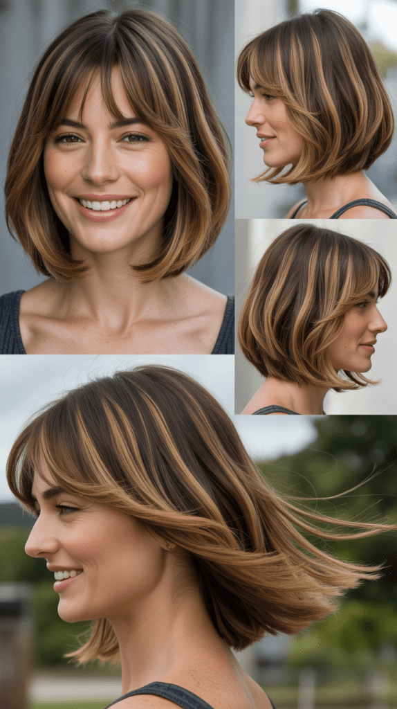 Wispy Bangs With Long Layers