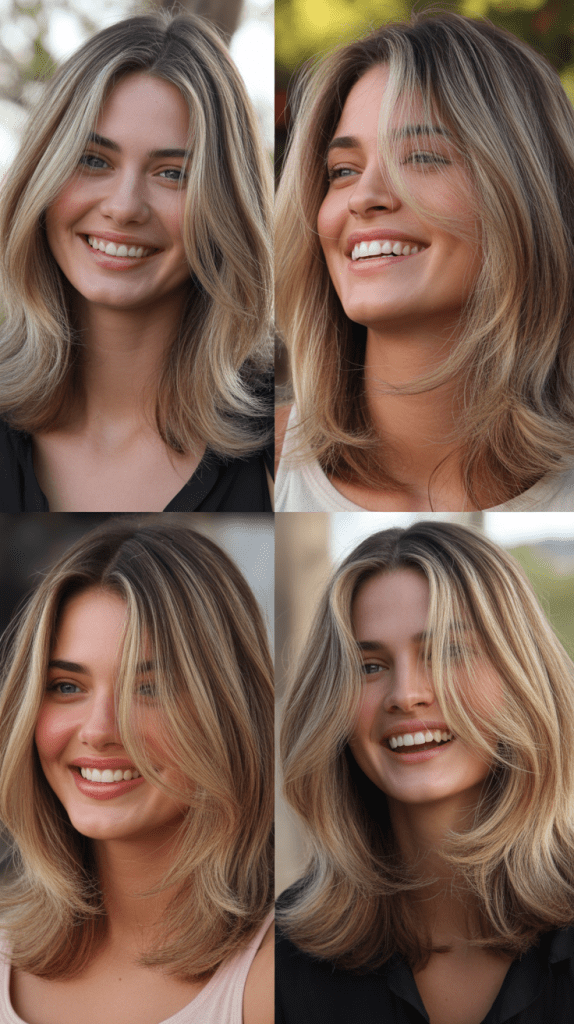 Layered Hair With Babylights