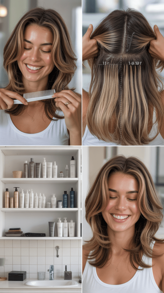  Maintaining Your Layered Cut Between Salon Visits