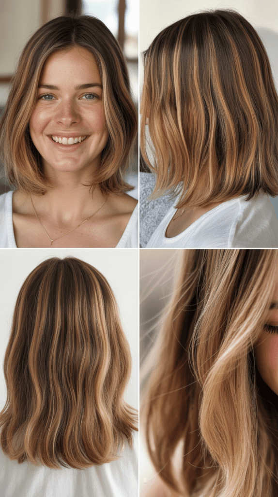 Long Bob with Subtle Highlights