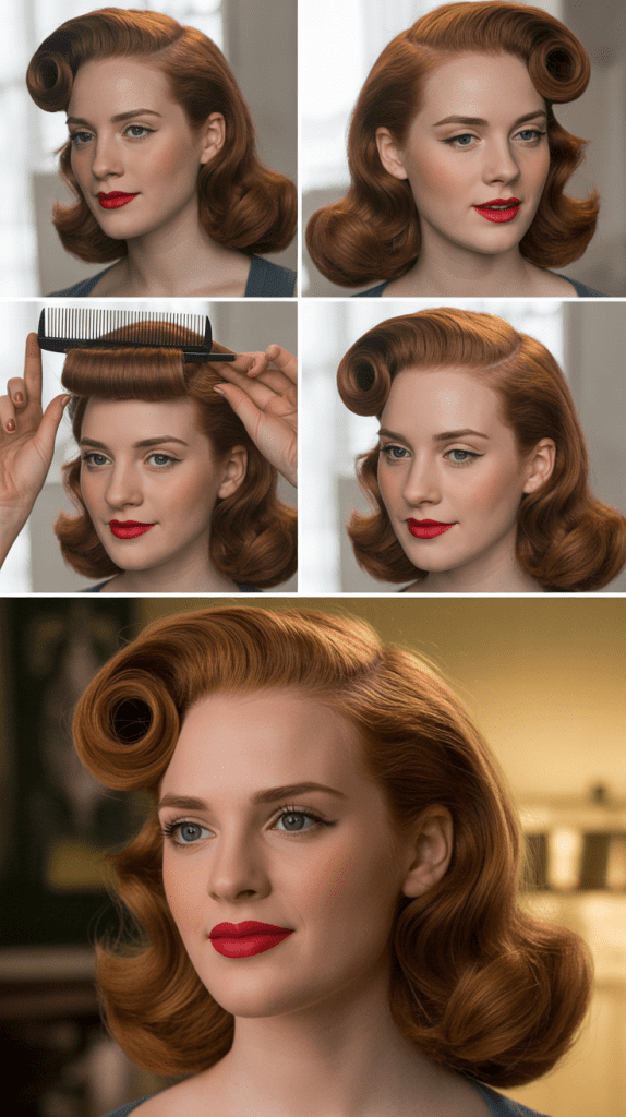Vintage Victory Rolls