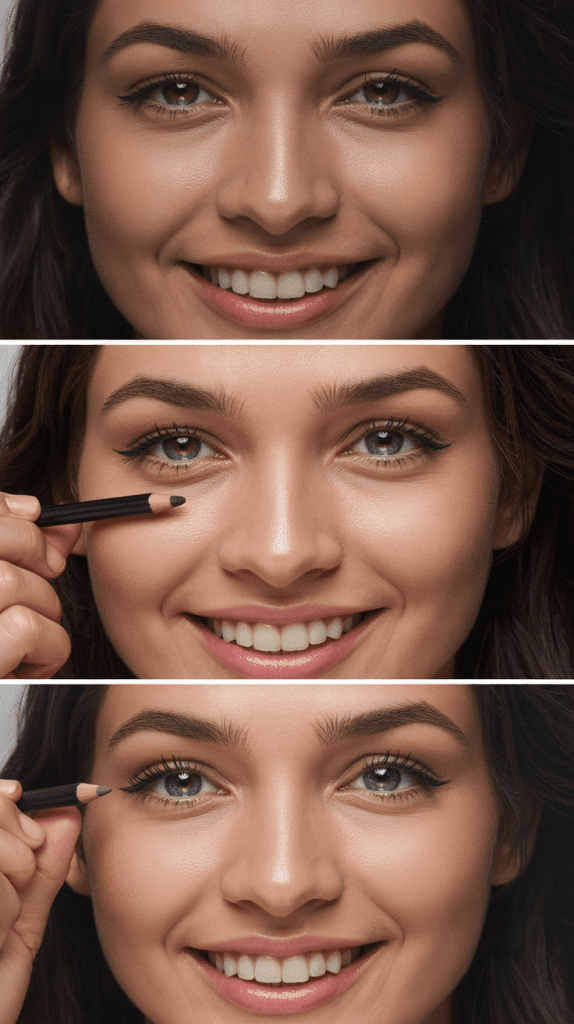 Lighten Your Lower Lash Line