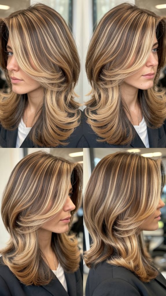 
Soft Balayage With Dimensional Layers
