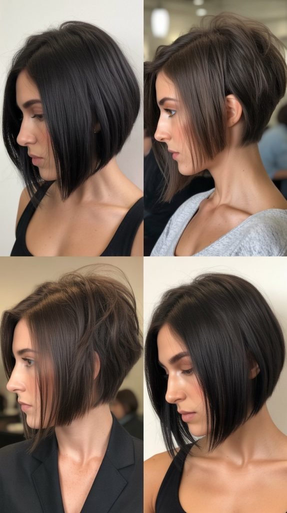  Inverted Bob for Dramatic Angle