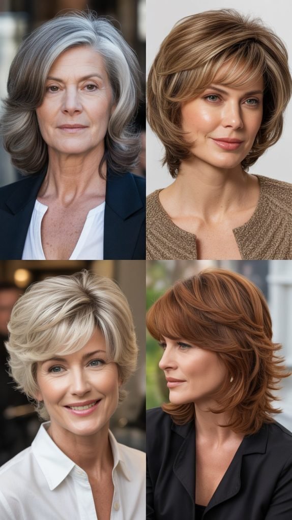  Feathered Cut with Volume