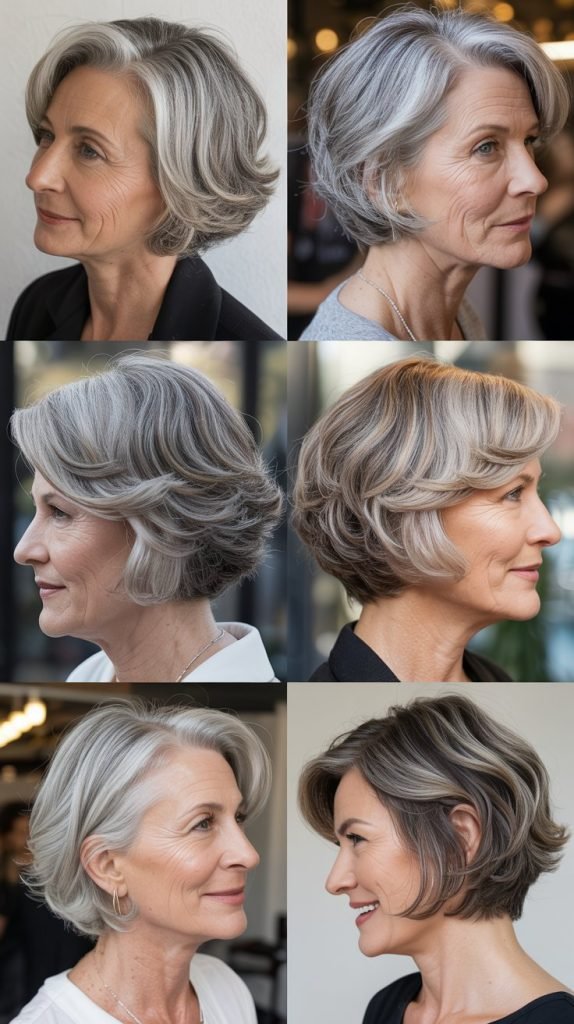 Textured Ends Chin-Length Bob