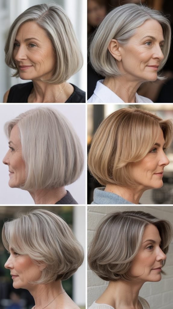 Classic Blunt Bob for Fine Hair