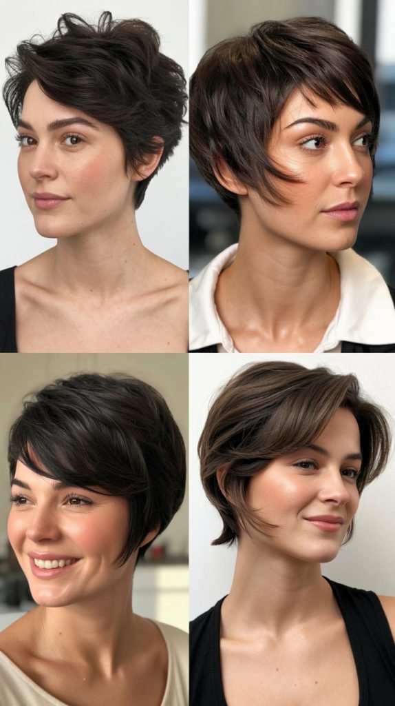 Crown-Layered Pixie Bob
