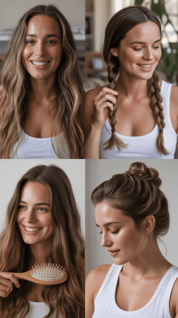 Managing Thick Hair During Pregnancy