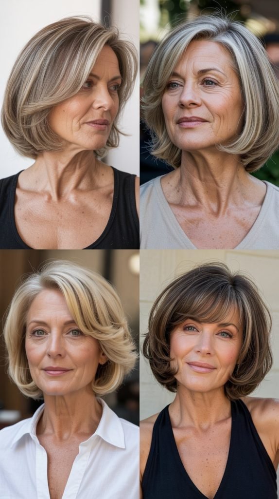 . Voluminous Blow-Out Bob